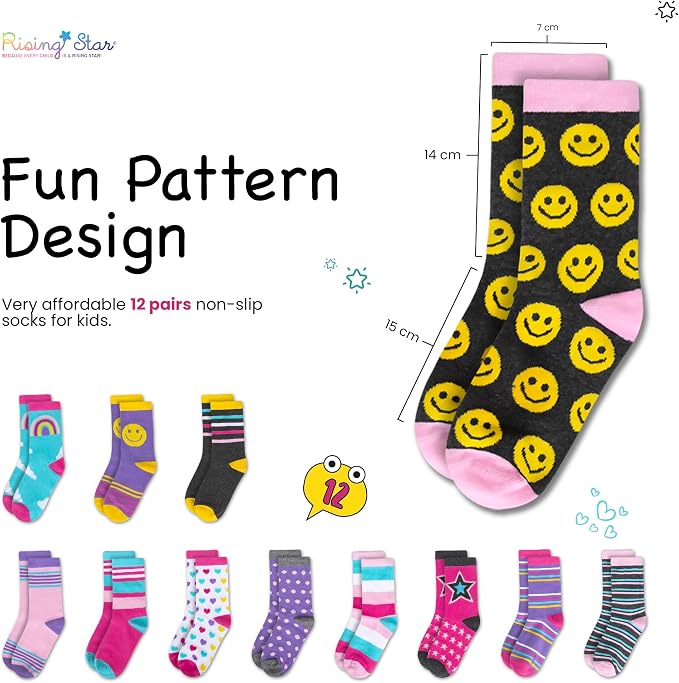 Rising Star Baby Sock, Toddler Sock, Kids Socks Multipacks - Image 3