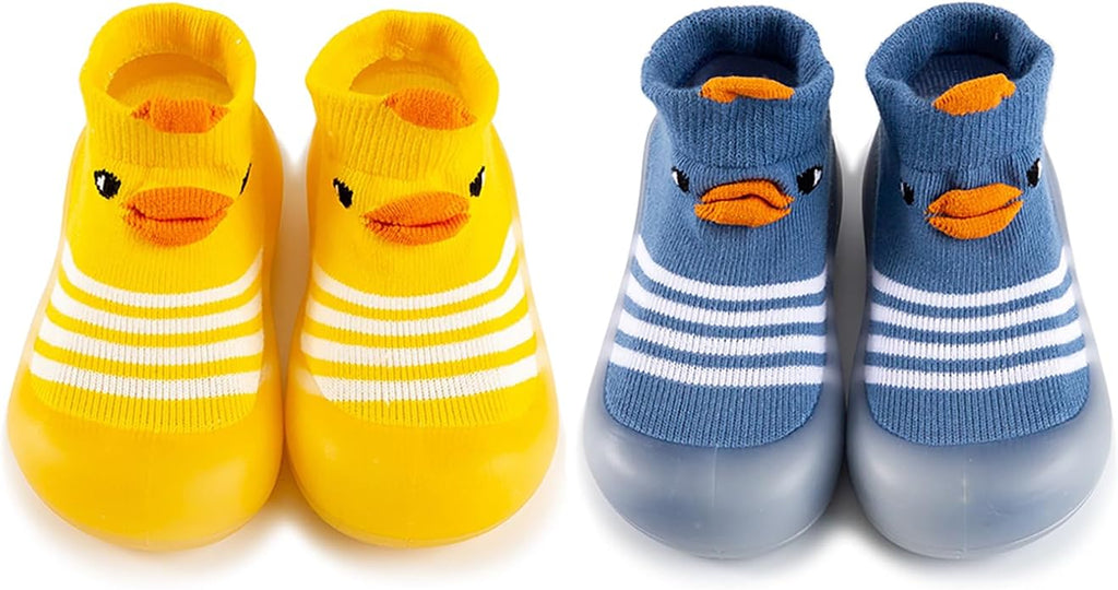 Baby Non Slip Socks Shoes Toddler Girls Boys First Walking Shoes Infant Indoor by HOVELL