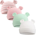 Pesaat Newborn Hospital Hat 0-12Months Preemie Boys Girls Beanie Solid Infant by Pesaat