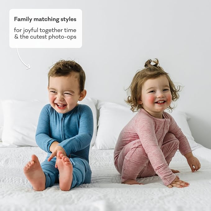 Little Sleepies Pajamas for Baby Boys & Girls, Viscose from Bamboo Baby Pajamas - Image 6