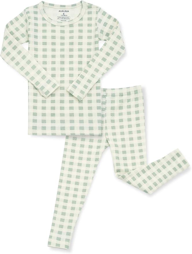 AVAUMA Baby Boys Girls Pajama Set 6M-7T Kids Cute Toddler Snug fit Pattern by AVAUMA