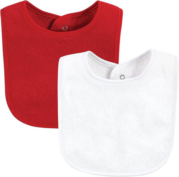 Hudson Baby Unisex Baby Drooler Bib - Image 5