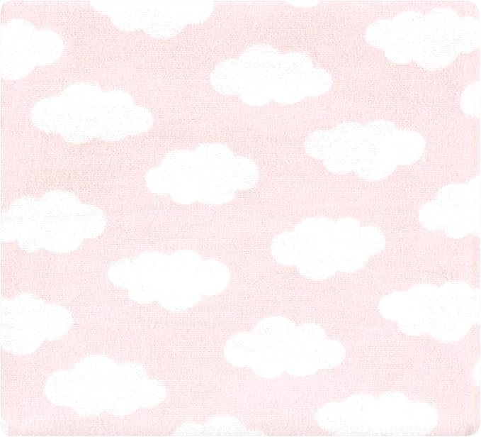 Hudson Baby Unisex Baby Cotton Poly Flannel Receiving Blankets Bundle, Unicorns - Image 4