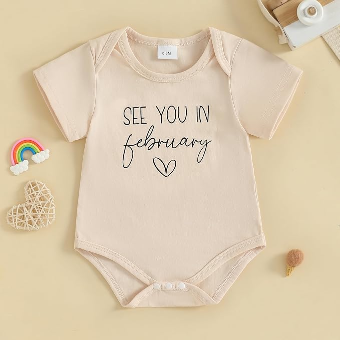 woshilaocai Baby Announcement Bodysuit Pregnancy Reveal - Image 2