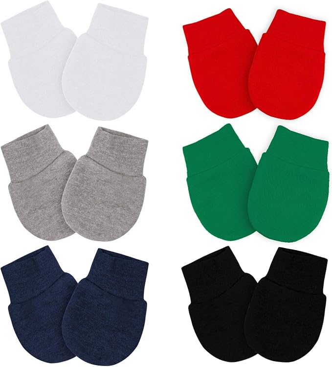 Baby Mittens No Scratch Mittens Infant Soft Gloves Mittens by Yiwafu