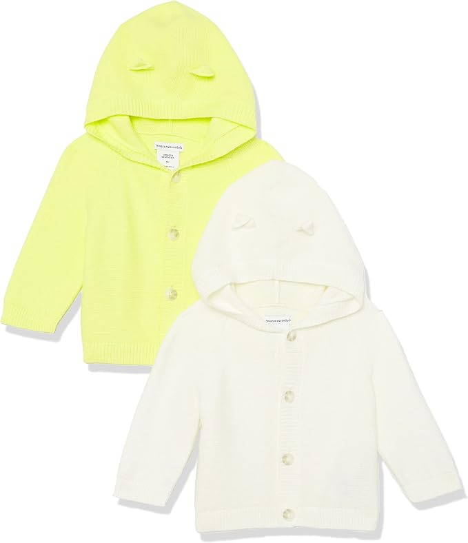 Amazon Essentials Unisex Babies' Long Sleeve Hooded Sweater by AmazonEssentials