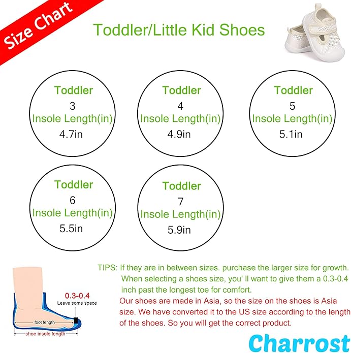 Baby First-Walking Shoes 1-4 Years Kid Shoes Trainers Toddler Infant Boys Girls Soft Sole Non Slip Cotton Canvas Mesh Breathable Lightweight TPR Material Slip-on Sneakers Outdoor