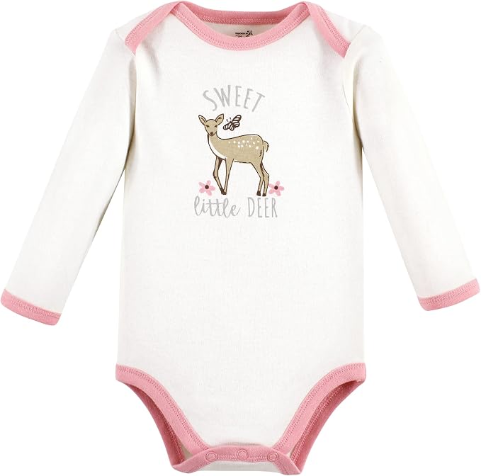 Touched by Nature Unisex Baby Organic Cotton Long-Sleeve Bodysuits - Image 6