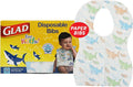 Glad for Kids Disposable Paper Bibs by GladTrashFoodStorage