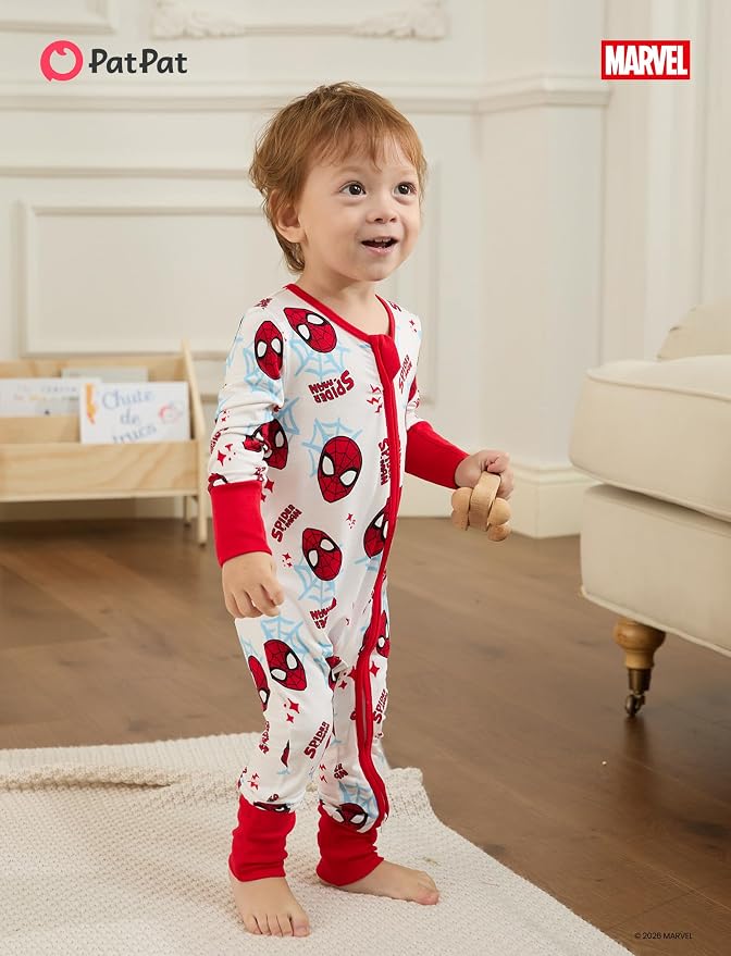Disney Baby Viscose Made from Bamboo 2-Way Zipper Footie Outfit NB to Inf - Image 2