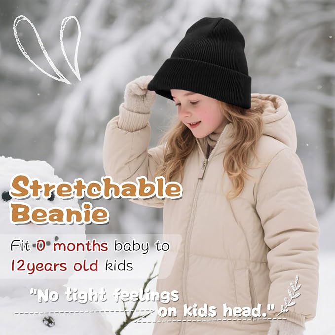 ZOORON Toddler Beanie Baby Beanies - Image 4