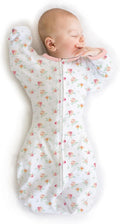 SwaddleDesigns Transitional Swaddle Sack, Arms Up Half-Length Sleeve & Mitten by SwaddleDesigns