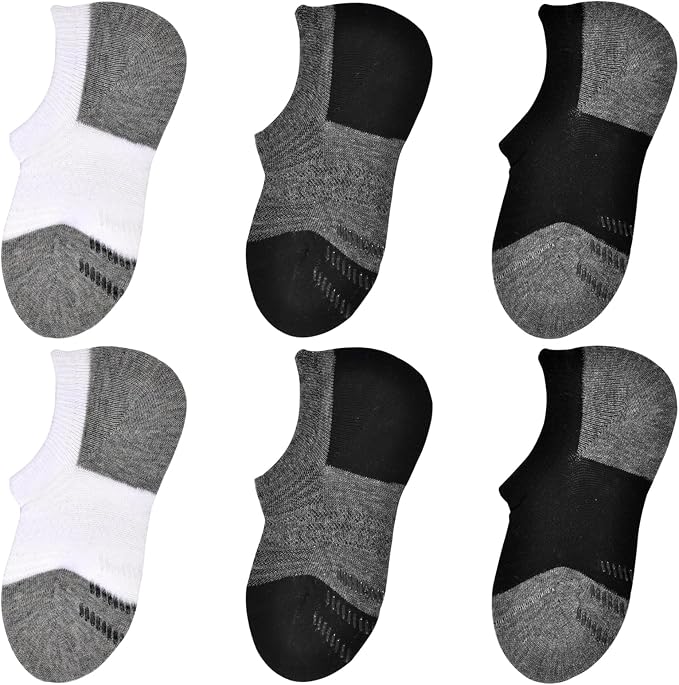 Toddler Little Girls Boys No Show Socks Cotton Low Cut Socks by Jormatt