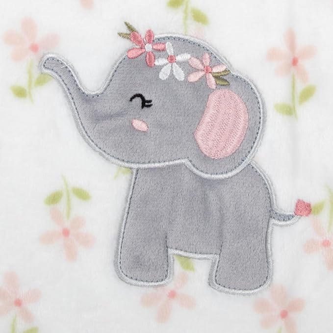 Plush Fleece Throw and Receiving Baby Blankets - Image 3