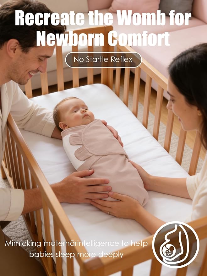 Newborn Swaddle Blanket Wrap 0-3 Months - Image 3