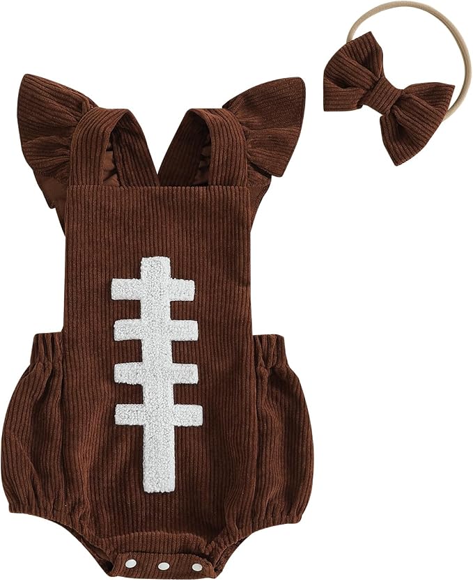 YINGISFITM My First Halloween Baby Girl Outfit Newborn Pumpkin Bubble Romper by YINGISFITM