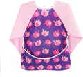 Infant Toddler Baby Waterproof Sleeved Bib, Bib with Sleeves&Pocket, 6-24 Months