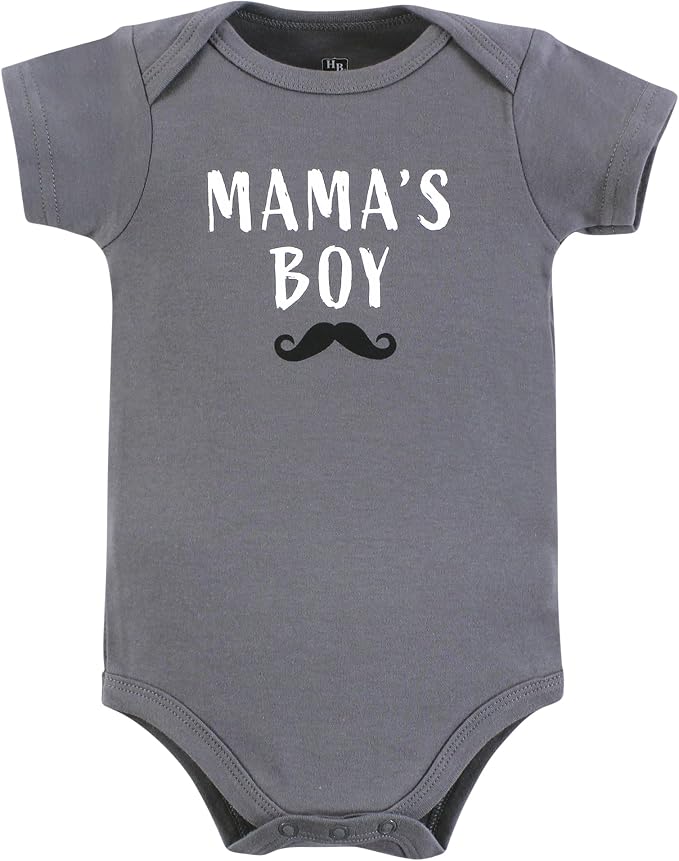 Hudson Baby Unisex Baby Cotton Bodysuits 5-pack - Image 5