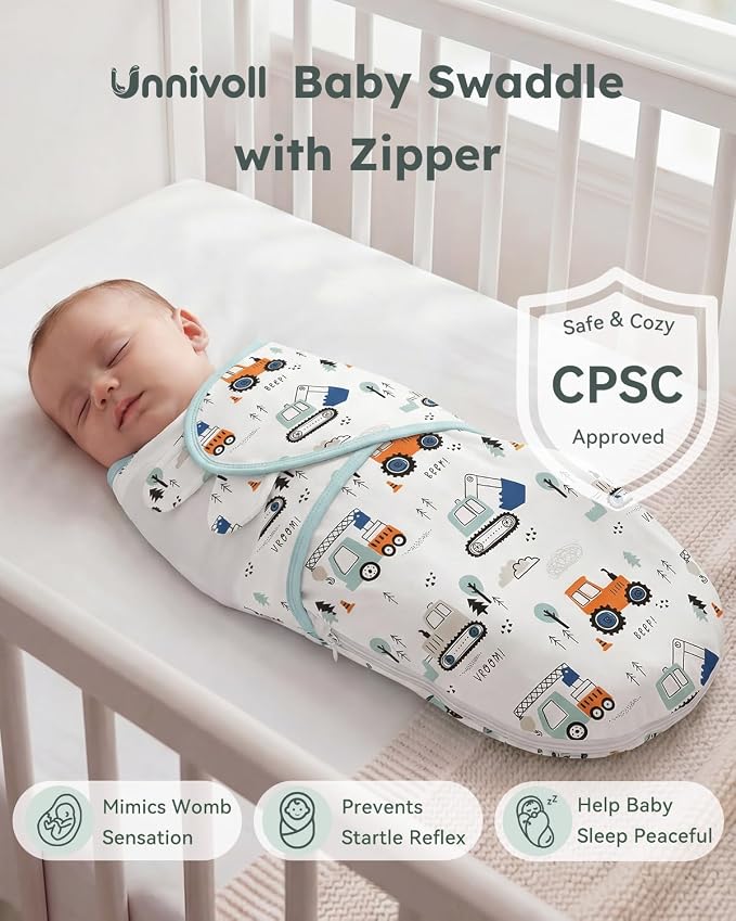 Unnivoll Baby Swaddles for Newborns - Image 2
