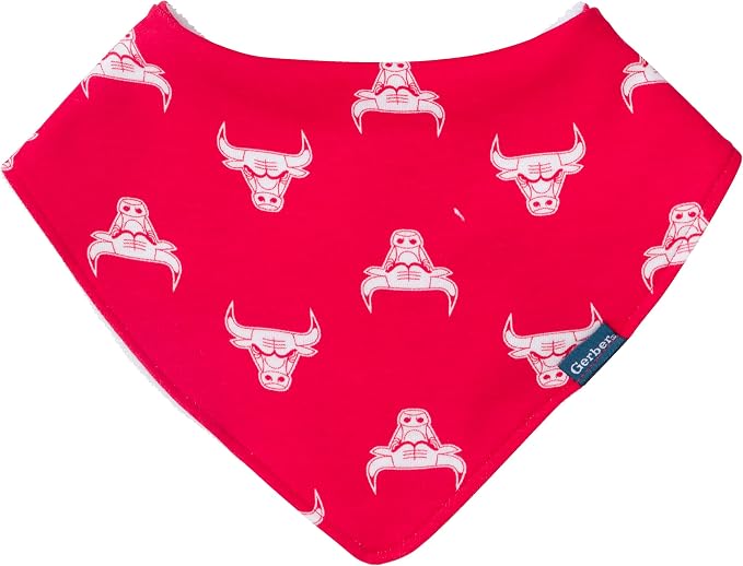 Gerber Baby NBA Bandana Bib and Burp Cloth Set - Image 4