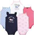 Hudson Baby Unisex Baby Cotton Sleeveless Bodysuits by HudsonBaby