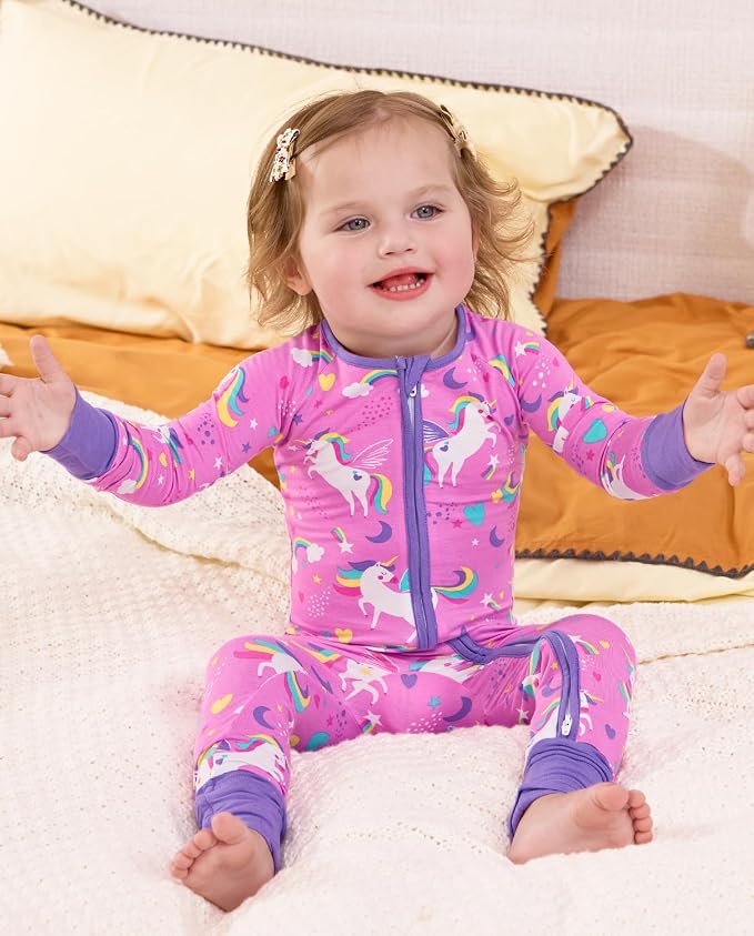 babee Reshinee Viscose derived from bamboo Baby Pajamas Convertible Footie - Image 7