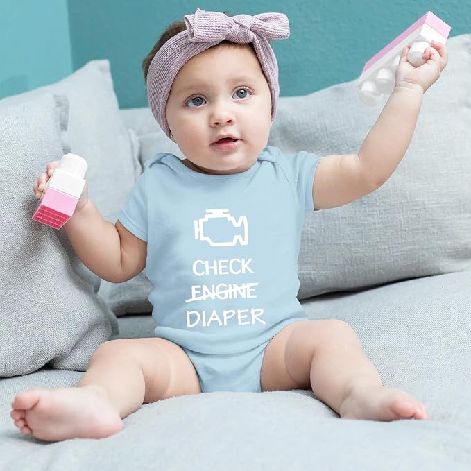 Check Engine Diaper Bodysuit - Image 3