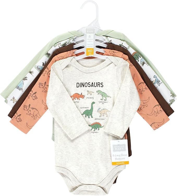 Hudson Baby Unisex Baby Cotton Bodysuits - Image 2