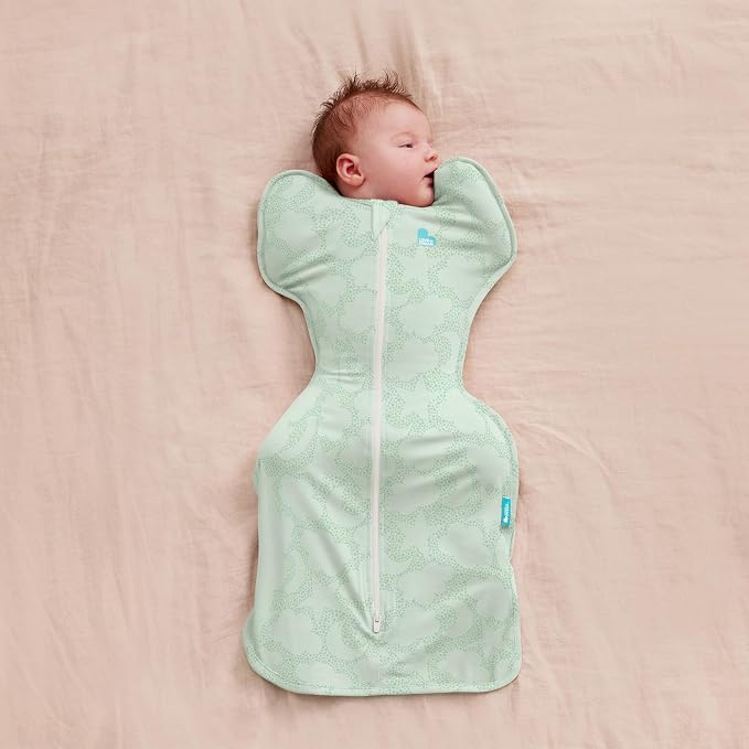 Love to Dream Swaddle UP Organic 1.0 TOG, Celestial Dot Mint, 13-19 lbs. - Image 2