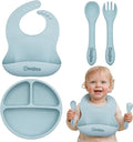 Silicone Baby Bibs – BPA-Free Waterproof, Adjustable Toddler Feeding Bibs by Unknown