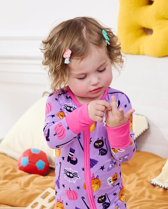 babee Reshinee Viscose derived from bamboo Baby Pajamas Convertible Footie - Image 7