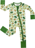 pureborn Baby Sleeper Viscose from Bamboo Zipper Footies 0-24 Months by pureborn