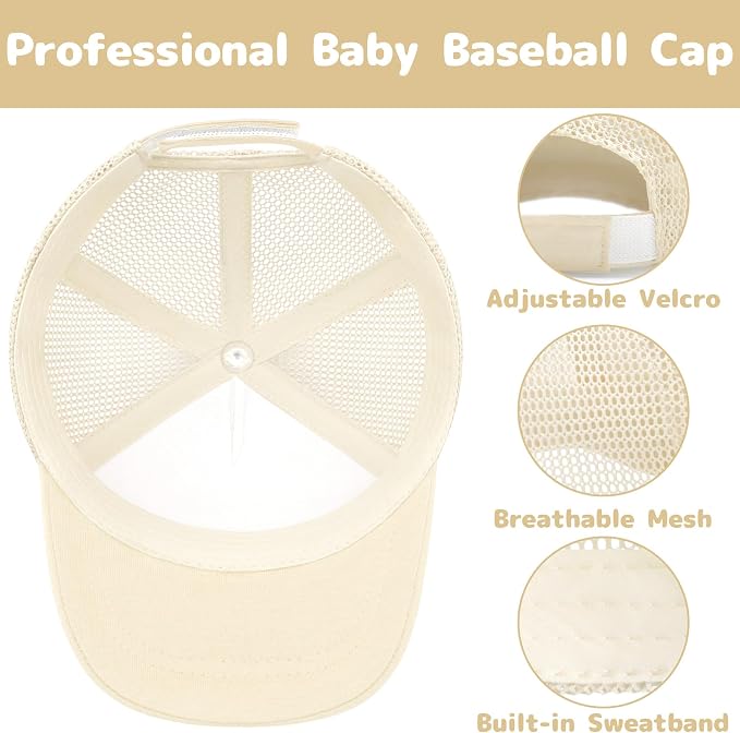 Olreco Baby Baseball Cap Toddler Baseball Hat - Image 3