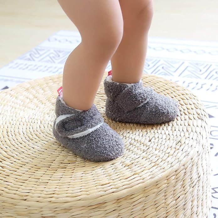 Ohwawadi Infant Baby Slippers Girls Boys Booties Warm Baby Socks Shoes Newborn - Image 3