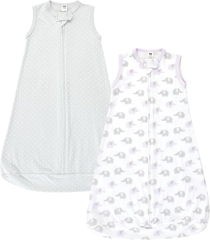 Hudson Baby Unisex Baby Cotton Long-Sleeve Wearable Sleeping Bag by HudsonBaby