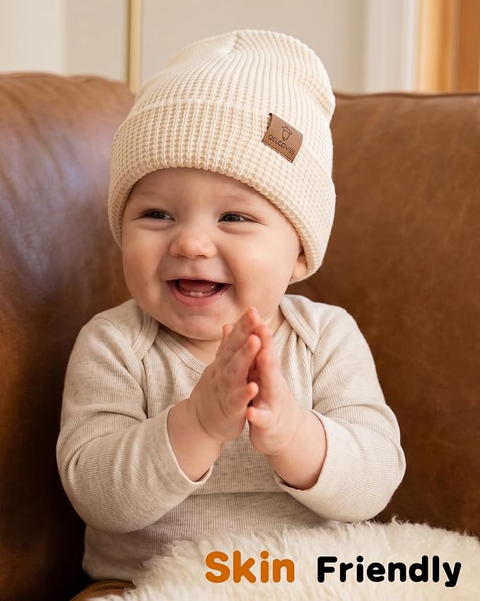 QEUOYSS Baby Beanie Toddler Infant Winter Hat - Image 3