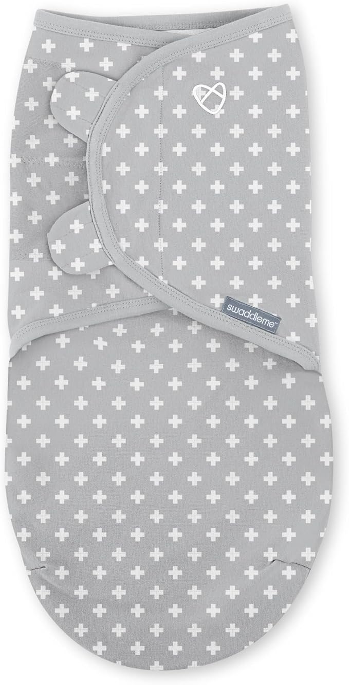 SwaddleMe by Ingenuity Original Swaddle, 100% Cotton, Improves Sleep & Calms - Image 3