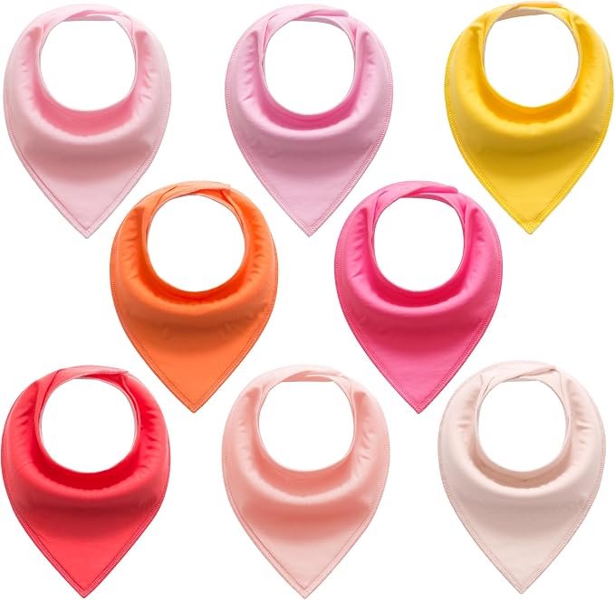 Little Tots Baby Bandana Drool Bibs by BABYESSENTIALSFORNEWMOMS