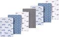 Luvable Friends Hudson Baby Flannel Burp Cloths 7pk, Helicopter by Luvable+Friends