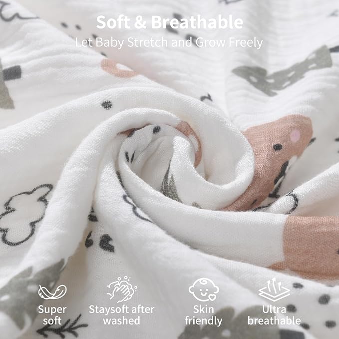 Rayon from Bamboo Swaddle Blankets - Image 4