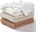 lulumoon Muslin Swaddle Blanket Baby: Cotton Receiving Wrap by Lulumoon