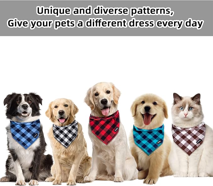 Boy Dog Bandana XLarge Cotton - Image 4