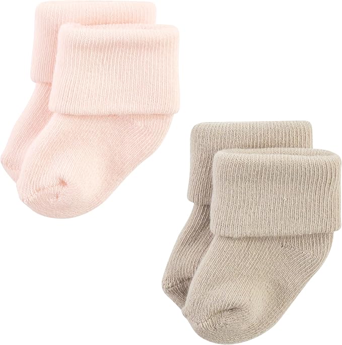 Hudson Baby Baby 8-pack Cotton Rich Newborn and Terry Socks - Image 6