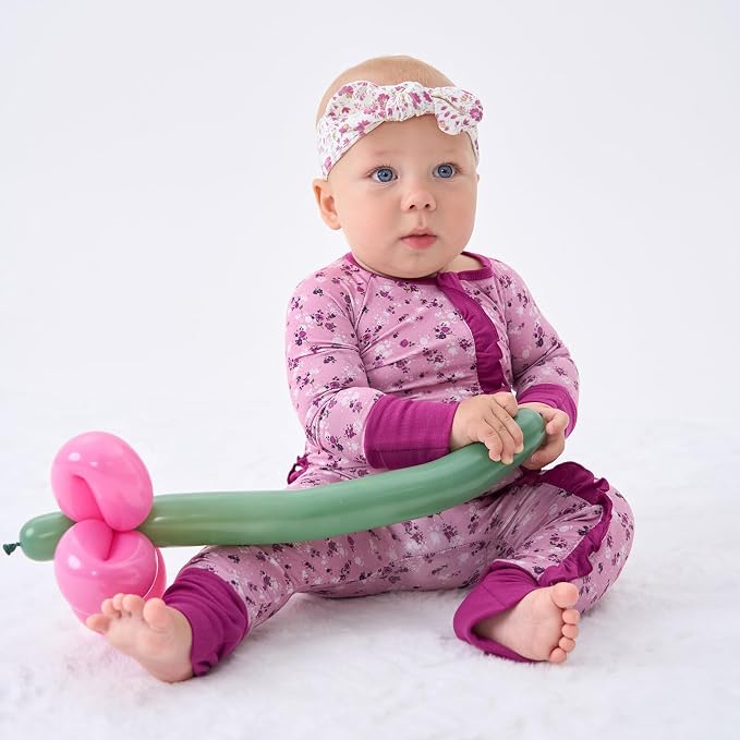 pureborn Baby Sleeper Viscose from Bamboo Zipper Footies 0-24 Months - Image 5