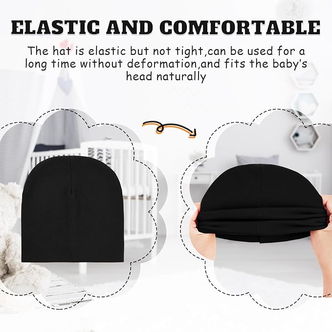 Century Star Baby Beanie Hats Newborn Infant Toddler Beanies - Image 3