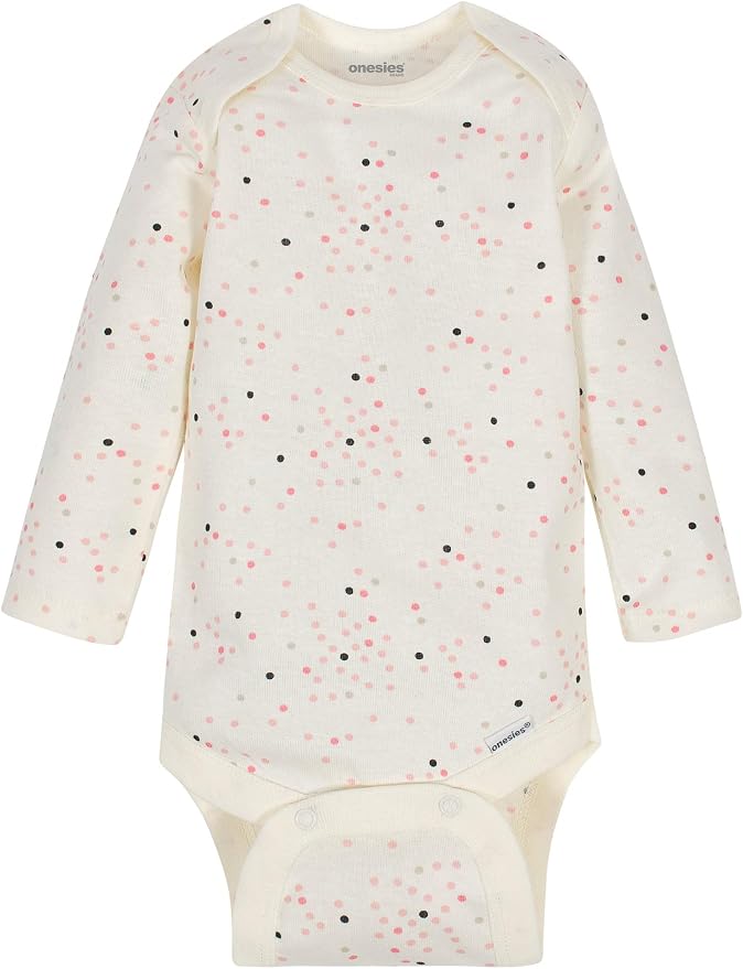 Onesies Brand Baby Boys & Girls 6-Pack Long Sleeve Bodysuits - Image 5