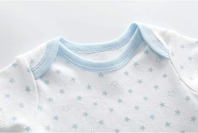 Fashion Unisex baby Boy Girl Bodysuits 5-Pack Casual Cotton Soft Infants Outfit New born Clothes