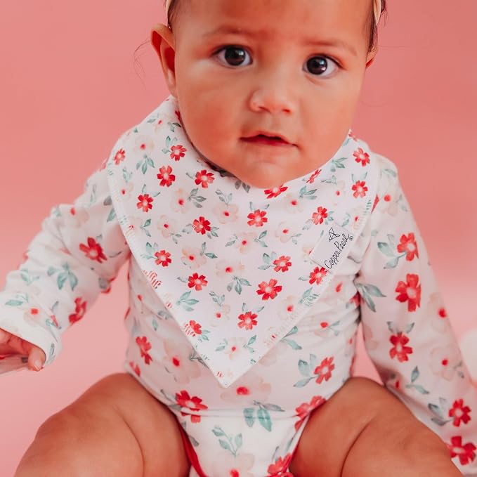 Copper Pearl Baby Bibs 4 Pack & 6 Pack, Bandana Drool Bibs - Image 4