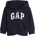 GAP Baby Boys' Playtime Favorites Logo Full Zip Hoodie Hooded Sweatshirt by GAP