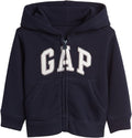 GAP Baby Boys' Playtime Favorites Logo Full Zip Hoodie Hooded Sweatshirt by GAP